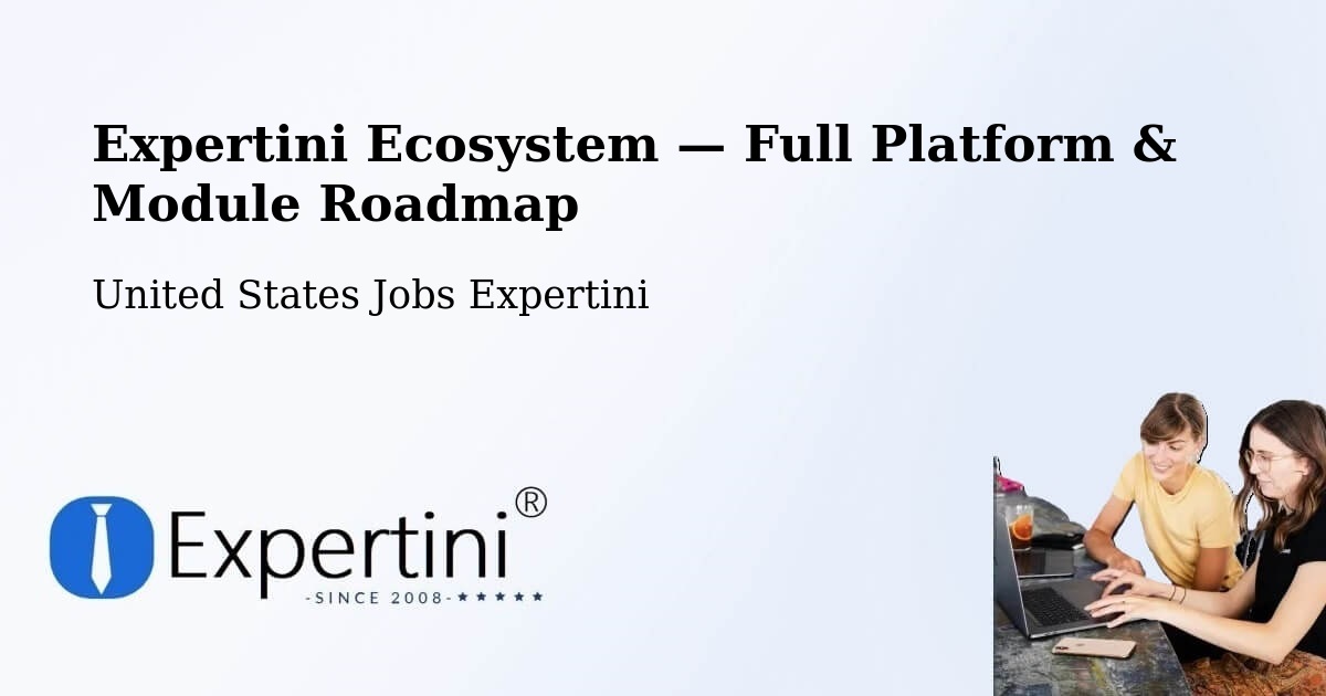 Expertini Ecosystem — Full Platform & Module Roadmap – Ogden