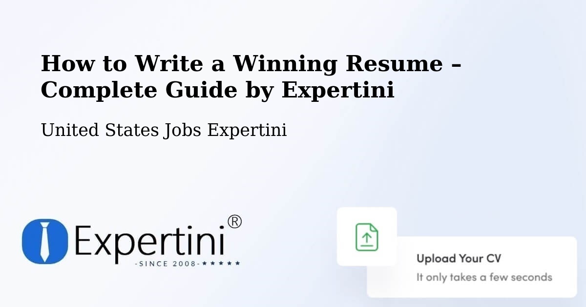 Resume Writing Guide for Job Seekers – Ogden - Ogden, United States Jobs Expertini